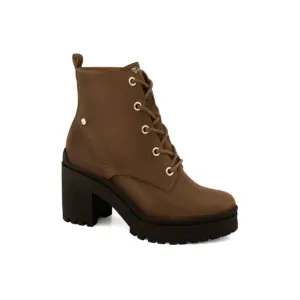 Bota de taco cuadrado