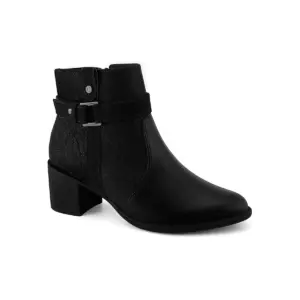 Bota taco cuadrado