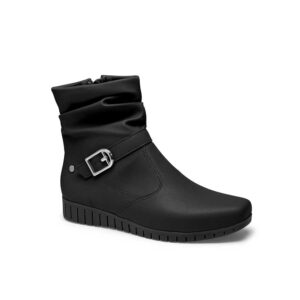 Bota con tacon anabela